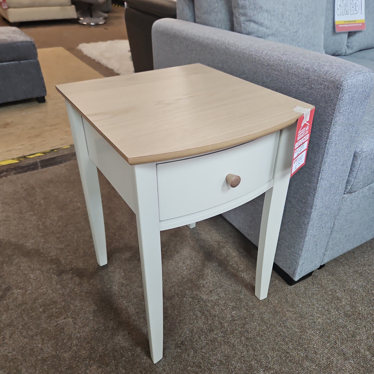 Cotswold 1 Drawer Bedside / A Grade Catalogue Clearance Outlet