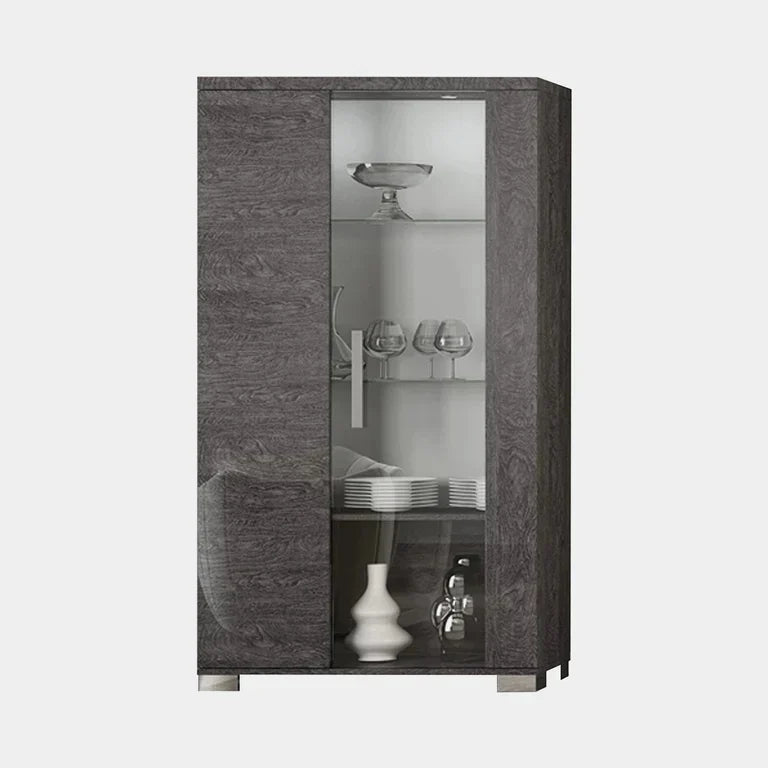 Mia 2 Door Glass Cabinet / B Grade