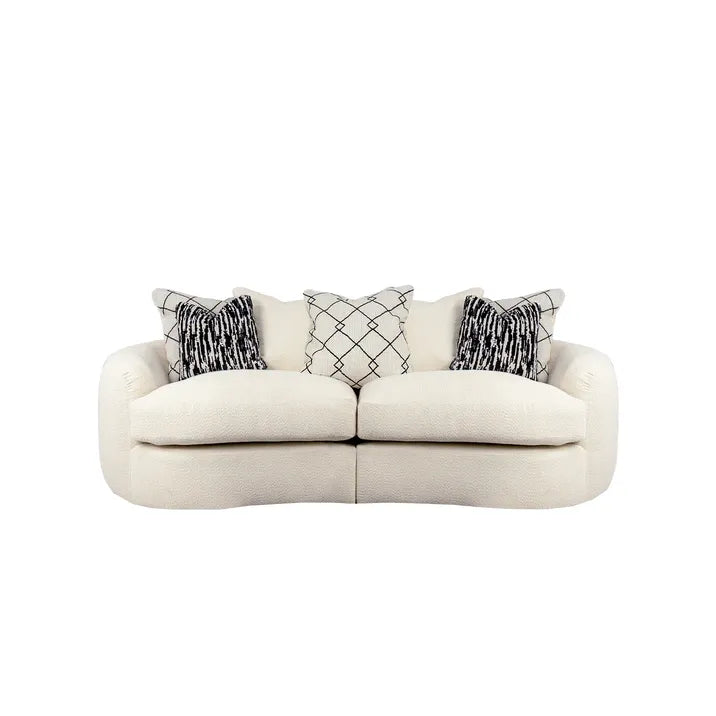 Bow 3 Seater Sofa - Ecru / B Grade