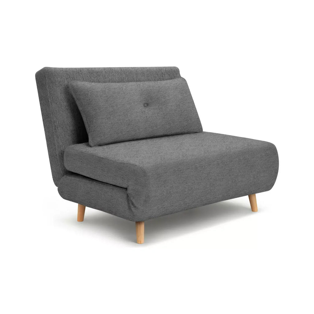 Habitat Roma Small Double Fabric Chairbed - Grey / B Grade