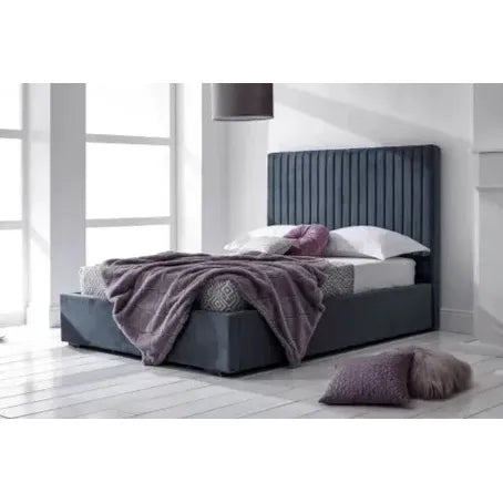 Linear Upholstered Bed
