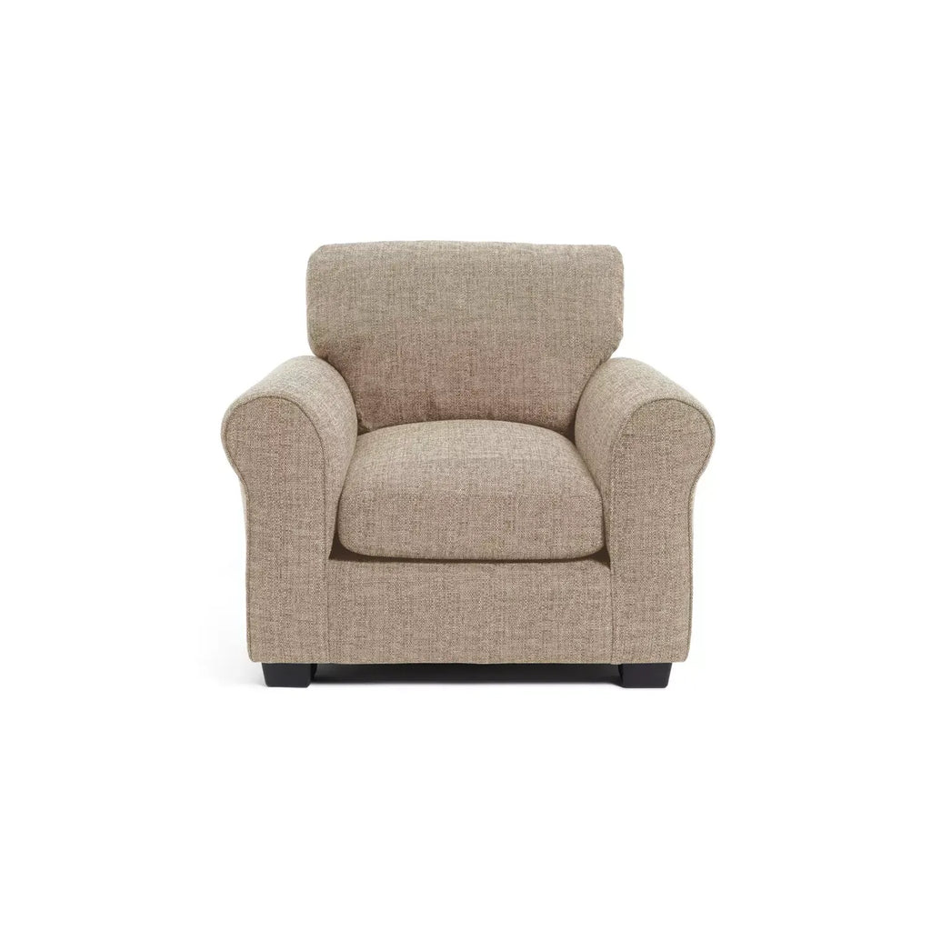 Lisbon Fabric Armchair - Stone / B Grade