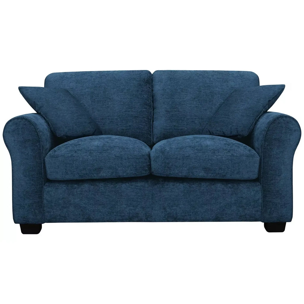 Argos Home Taylor Fabric 2 Seater Sofa - Blue / B Grade