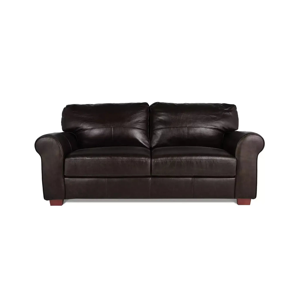 Salisbury Leather 3 Seater Sofa - Chocolate B / Grade