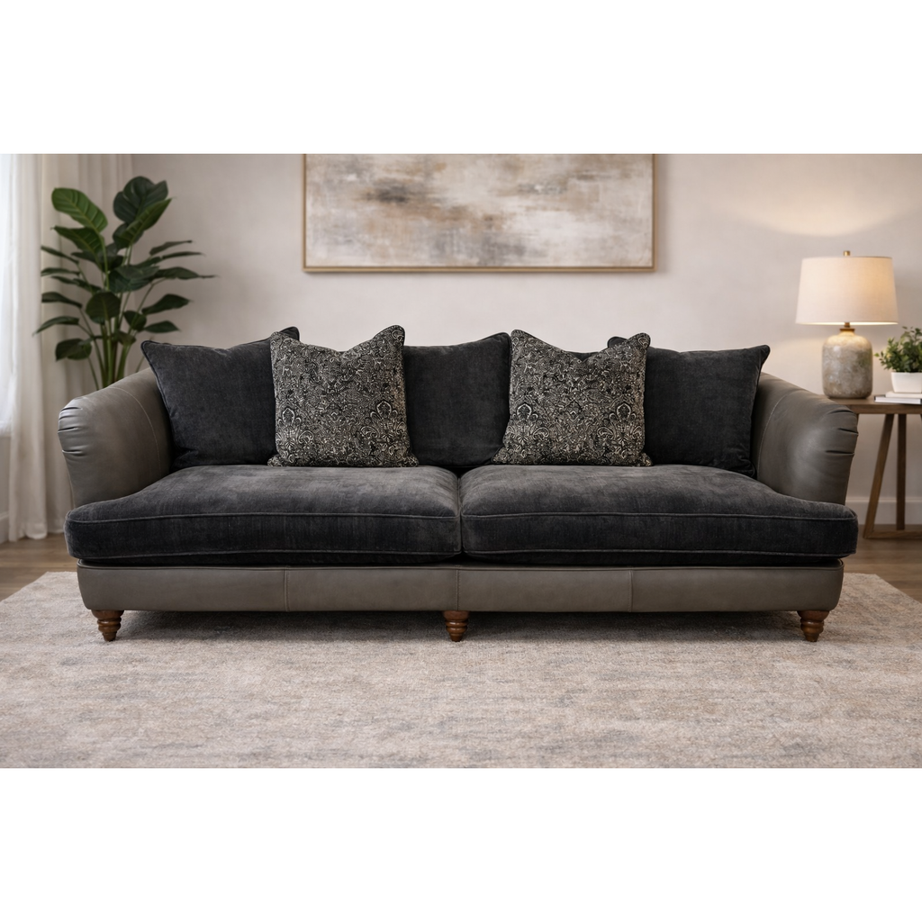 Chloe 3 Seater Sofa - Onyx Grey / B Grade