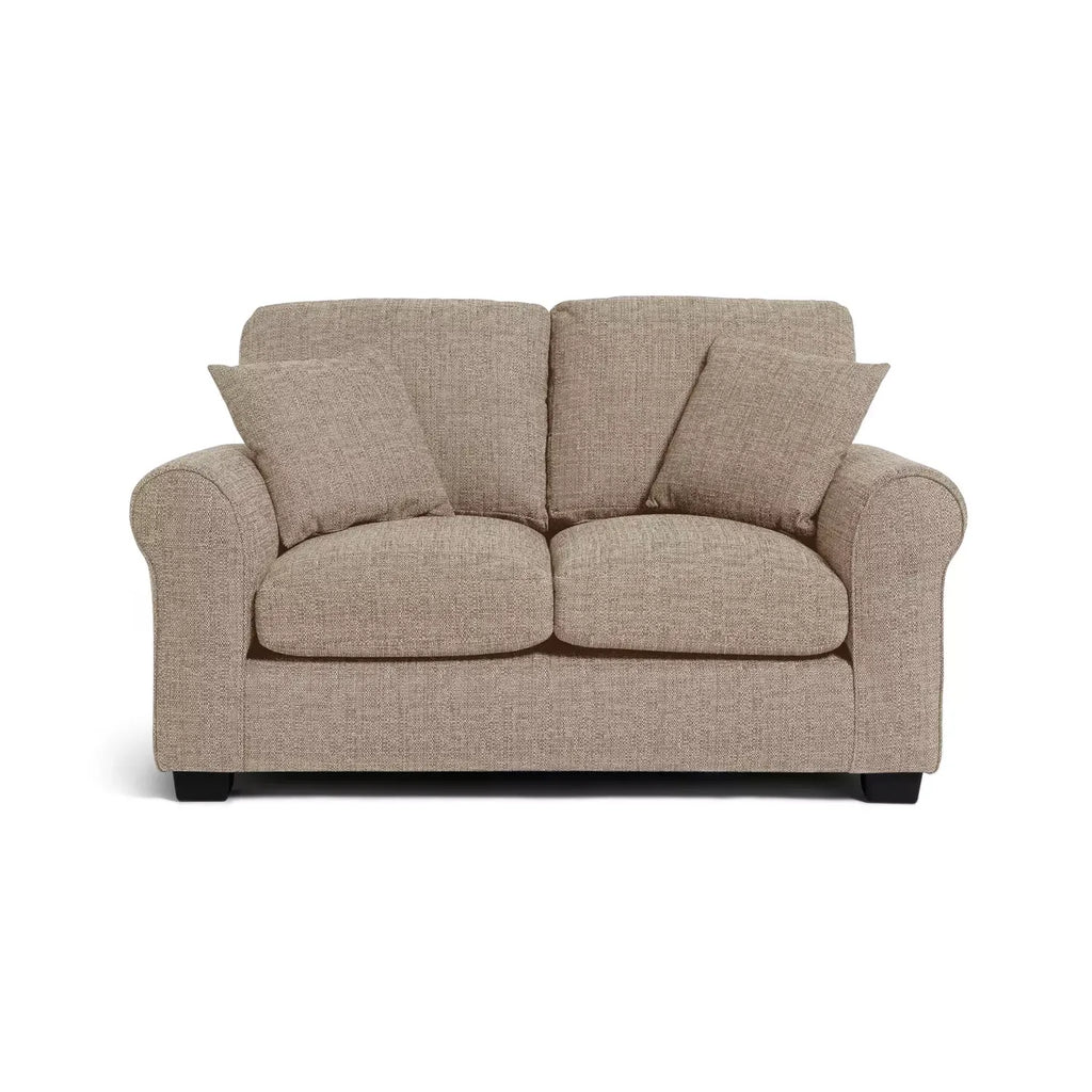 Lisbon Fabric 2 Seater Sofa - Stone / B Grade