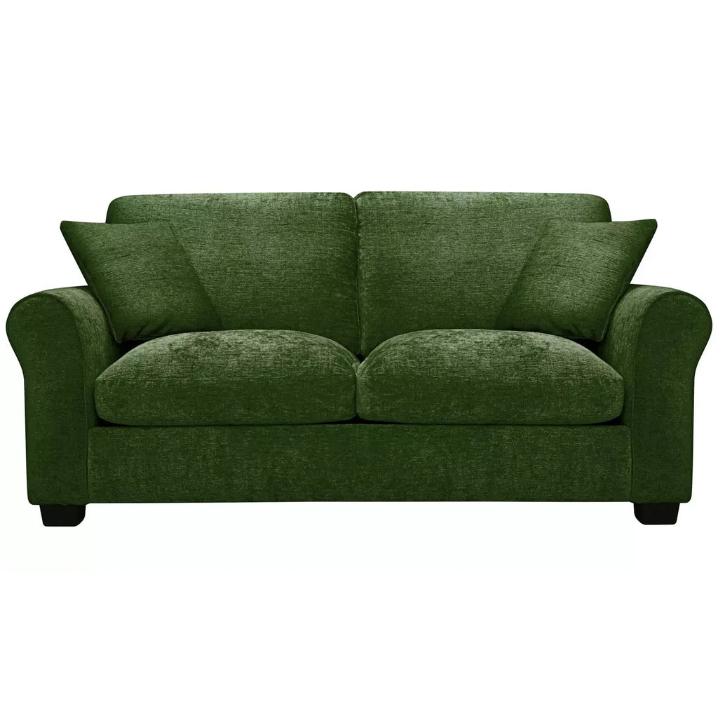 Argos Home Taylor Fabric Small Double Sofa Bed - Green / B Grade
