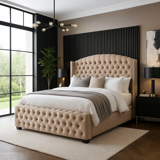 Cottage Upholstered Bed