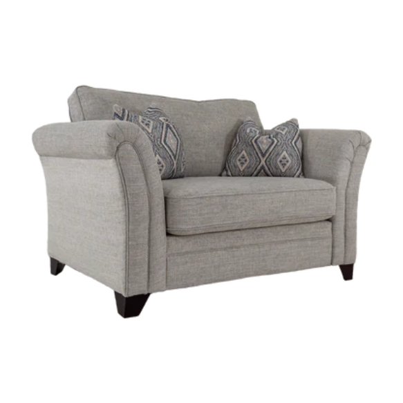 Aria Cuddler Sofa - Linen / B Grade
