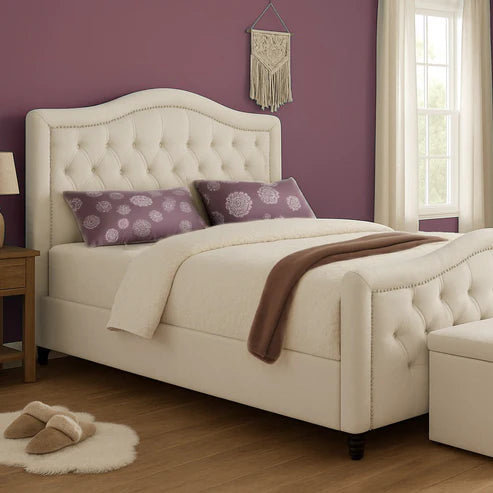 Classic Chesterfield Upholstered Bed