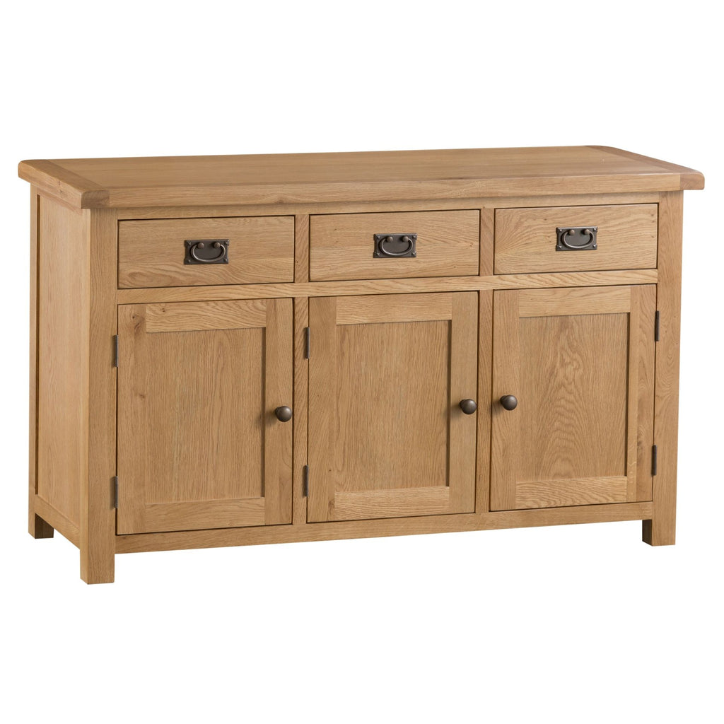 Cotswold 3 Door Oak Sideboard / A Grade