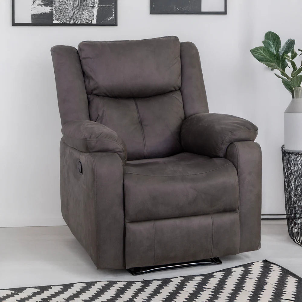 Rome Steel Manual Recliner Armchair / A Grade
