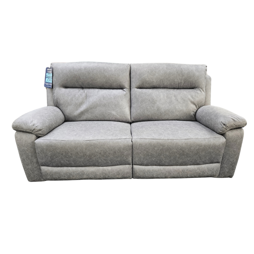 Clarence Fabric 3 Seater Manual Reclining Sofa