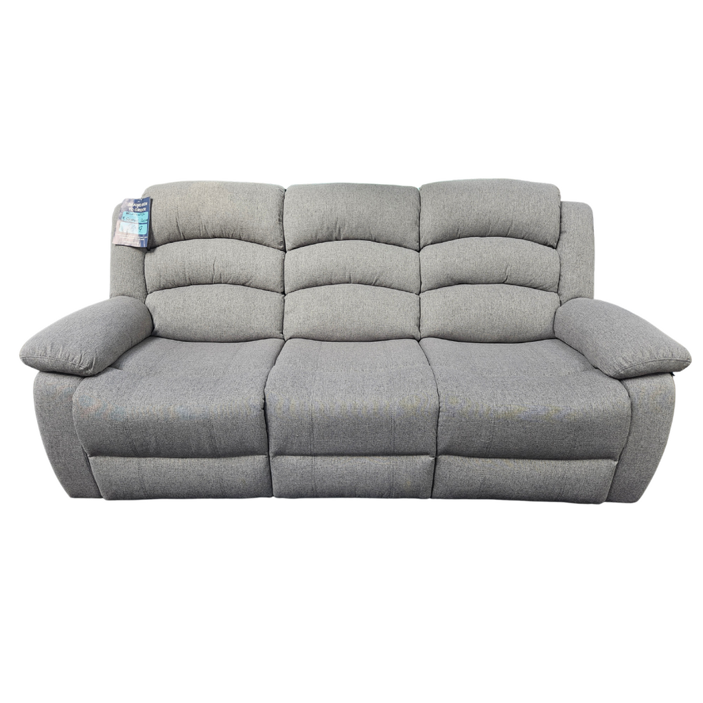 Wellington Fabric 3 Seater Manual Reclining Sofa