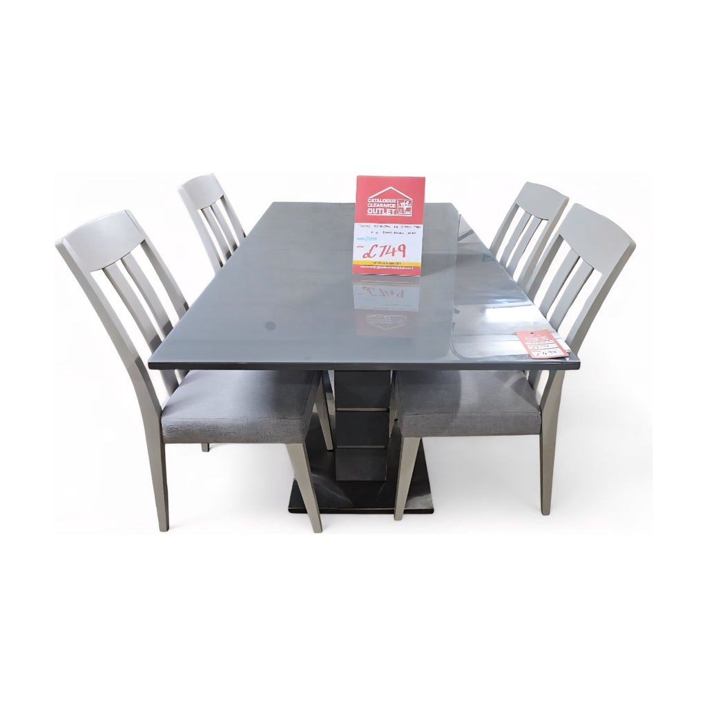 Tokyo Extending Dining Table With Any 4 Chairs / B Grade