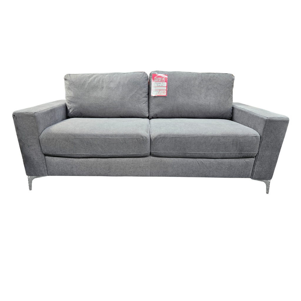 Landlord 3 Seater Fabric Sofa - Grey / A Grade
