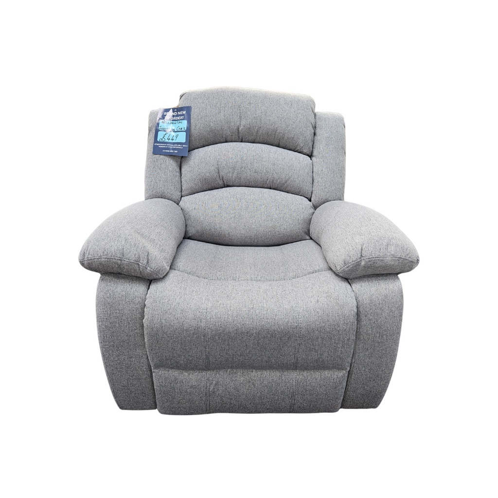 Wellington Fabric Manual Reclining Armchair