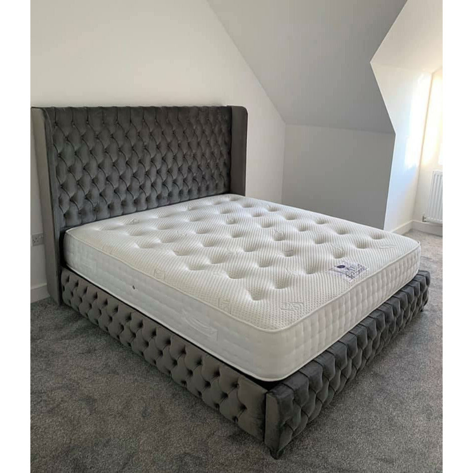 Phantom Winged Upholstered Bed